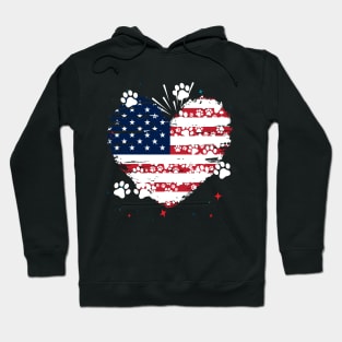 Funny 4th Of July 2021 Fourth Of July For Men's And Women's For 4th Of July Dog Lovers Hoodie